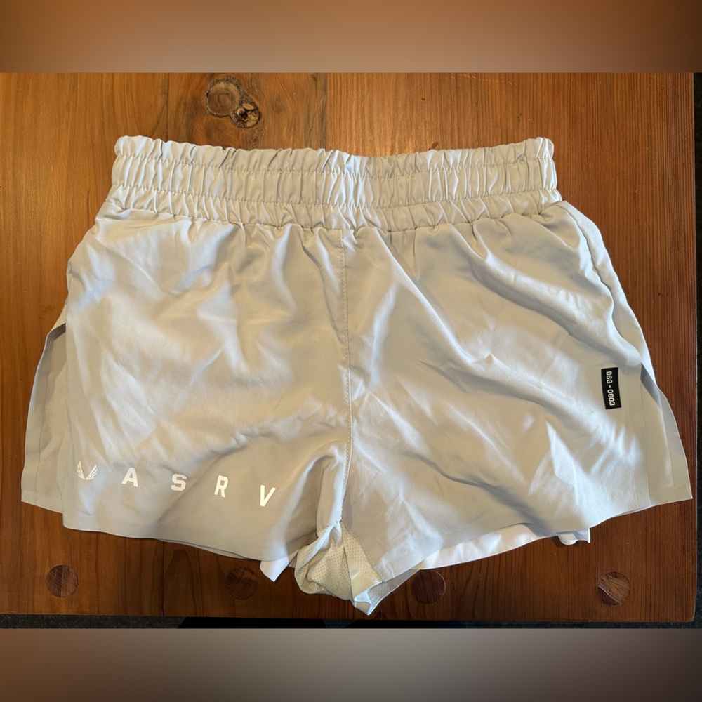 ASRV Laser Cut 3” High Split Liner Shorts